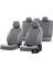 Ford Focus 1998-2004 Özel Üretim Koltuk Kılıfı Original Design Gri 1