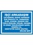 İşçi Arkadaşım. 2.6 mm PVC Uyarı Levhası 17,5 x 25 cm 1