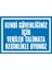 Kendi Güvenliğiniz İçin Verilen Talimata Kesinlikle Uyunuz 2.6 mm PVC Uyarı Levhası 25 x 35 cm 1