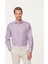 Lila Premium Twill Regular Fit Gömlek 4