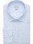 Açık Mavi Çizgili Slim Fit Gömlek 1