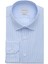 Açık Mavi Çizgili Slim Fit Gömlek 1