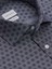 Gri Desenli Slim Fit Print Gömlek 2