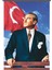 Bayrak Atatürk Posteri 300 x 450 cm 1