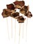 Kuru Çiçek 7li Palm Cup Demeti 45 cm Naturel 1