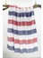 Peştemal Havlu Stripe Lacivert-Kırmızı 1