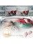 Cattleya Rose Love Pamuk Saten Çift Kişilik Nevresim Takımı 4