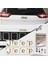 Jeep Compass Mp 2017 - 2020 Ön ve Arka Jeep Amblem Sticker Set Metalik Altın 2