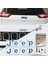 Ipg Jeep Compass Mp 2017 - 2020 Ön ve Arka Jeep Amblem Sticker Set Mavi Karbon Fiber 4d 2