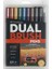 Dual Brush Pen Fırça Uçlu Kalem Seti 10 Renk Set Muted 1