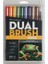 Dual Brush Pen Fırça Uçlu Kalem Seti 10 Renk Set Secondary 1