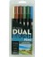 Dual Brush Pen Fırça Uçlu Kalem Seti 6 Renk Set Landscape 1