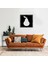 Geometrik Armut Meyve Figürü Duvar Oda Ev Aksesuarı Ahşap Tablo 50 x 50 cm 1