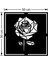 Geometrik Parçalı Detaylı Gül Rose Duvar Oda Ev Aksesuarı Ahşap Tablo 50 x 50 cm 3
