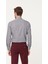 Gri Desenli Regular Fit Print Gömlek 5
