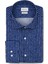 Desenli Mavi Regular Fit Print Gömlek 1