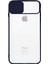Apple iPhone 7 Plus Kapak Lensi Açılır Kapanır Kamera Korumalı Silikon Kılıf - Lacivert 1
