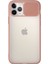 Apple iPhone 12 Pro Max Kapak Lensi Açılır Kapanır Kamera Korumalı Silikon Kılıf - Pudra 2