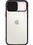 Apple iPhone 12 Pro Max Kapak Lensi Açılır Kapanır Kamera Korumalı Silikon Kılıf - Siyah 1