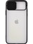 Apple iPhone 11 Pro Max Kapak Lensi Açılır Kapanır Kamera Korumalı Silikon Kılıf - Siyah 1
