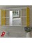 Terek Aynalı Banyo Dolabı Sarı 2