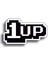 1up 12X7 cm Sticker 1