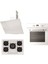 Beyaz Ankastre Set Set 035-B (MOG.7010.111.02 + MOFA.501.111.02 + MCWW104.111.602-03) 1
