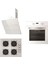 Beyaz Ankastre Set Set 056-B (MOG.6310.111.02 + MOFA.104.111.02 + MCWW105.111.600) 1