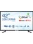 OV42250 42" 106 Ekran Uydulu Full HD Android Smart LED TV 1