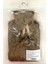 Sıcak Su Torbası Peluş Ponponlu Kahverenkli Termofor 28X18X2CM 1 lt 2