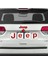 Jeep Grand Cherokee Ön ve Arka Jeep Amblem Sticker Set 4