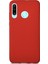 Huawei P30 Lite Kılıf Kamera Korumalı Premier Silikon Kapak - Kırmızı 1
