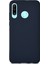 Huawei P30 Lite Kılıf Kamera Korumalı Premier Silikon Kapak - Lacivert 1