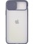 Apple iPhone 11 Pro Max Kapak Sürgülü Kamera Korumalı Silikon Kılıf - Mavi 1