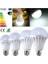 Pazarız 9 Watt Sarjlı LED Ampul E27 Model Beyaz Renk 2