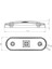 5'li LED Side Marker Lamba 12 - 24 V 2 Adet 11.4 cm 5