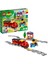 ® DUPLO® Buharlı Tren 10874 - 2 Yaş ve Üzeri Çocuklar için İstasyon ve Kömür Vagonu İçeren Eğitici Oyuncak Yapım Seti (59 Parça) 1