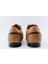 Kahverengi Rugan Deri Sneaker Ayakkabı 01991 5