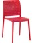 Fame Sandalye Kırmızı - Mutfak Sandalyesi - Kolçaksız 1