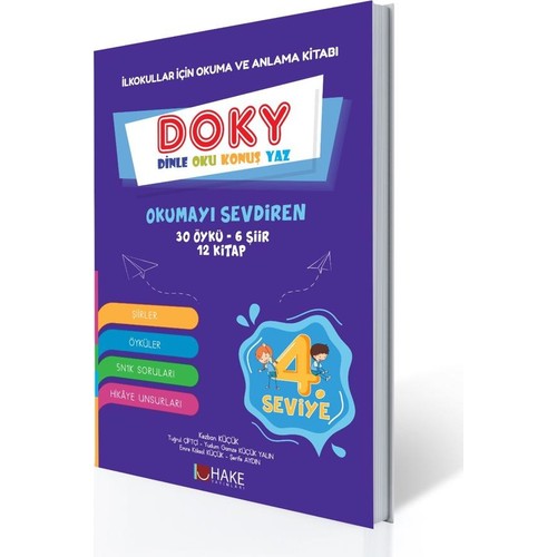 Doky DinleOkuKonuşYaz Eğitim Seti 7 12 Yaş Kitabı ve