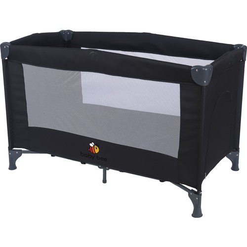 BabyBee Basic Oyun Parkı 60 x 120 cm - Siyah BabyBee Basic Oyun Parkı 60 x 120 cm - Siyah
