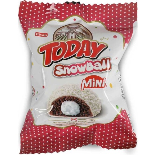 Elvan Today Snowball Mini Hindistan Cevizli Kek 25 gr x Fiyatı