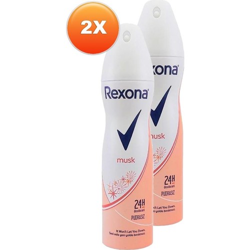 rexona musk 24h kadin deodorant 150 ml 2 li paket fiyati