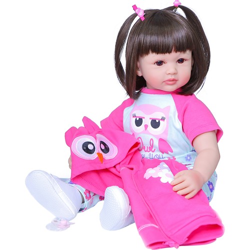 Decdeal 24&quot; Reborn Baby Doll Gerçekçi Bebek Kız Oyuncak Fiyatı