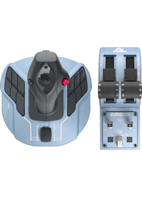 Resim Thrustmaster Tca Officer Pack Airbus Edition Joystick Seti 