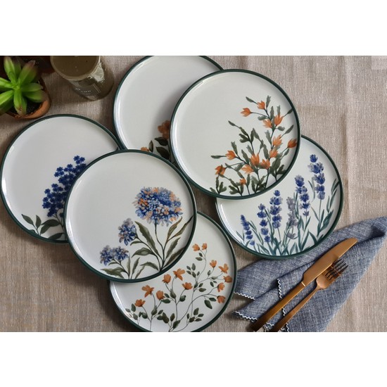 Porland Flower Garden Karma Pasta Takımı 6 Parça Fiyatı