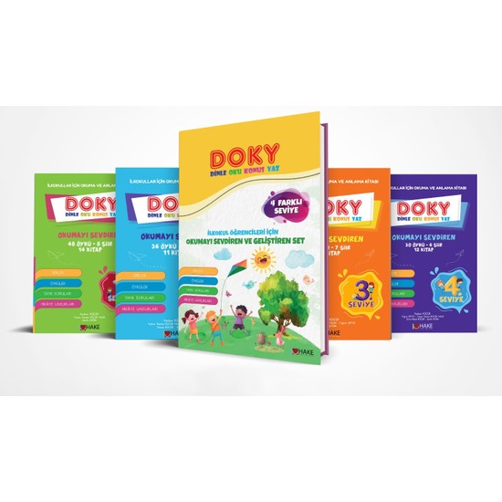 Doky DinleOkuKonuşYaz Eğitim Seti 7 12 Yaş Kitabı ve