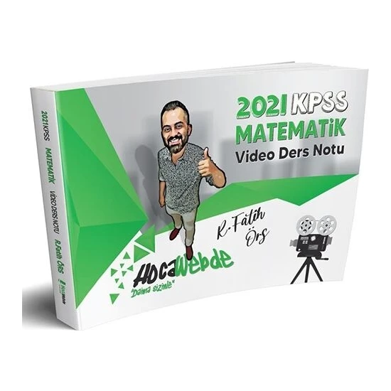HocaWebde Yayınları 2021 KPSS Matematik Video Ders Notu -  R. Fatih Örs