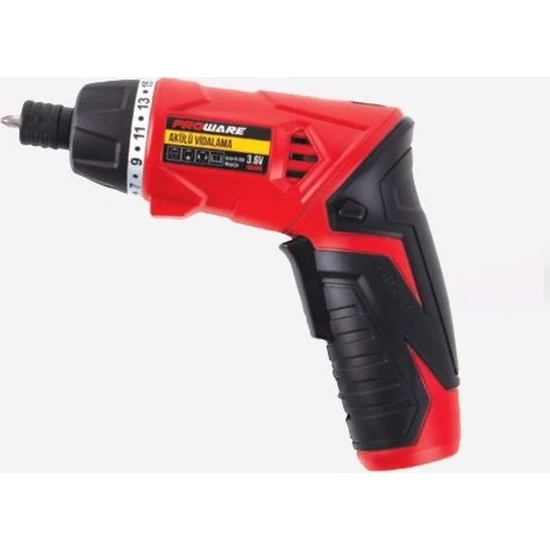 Proware Akülü Vidalama 3.6 V