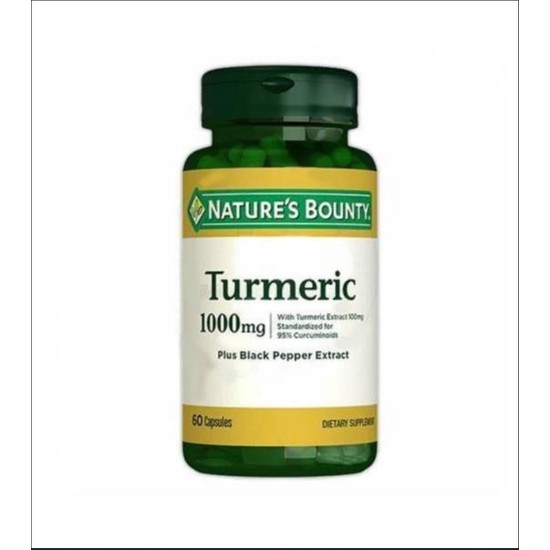 Nature's Bounty Turmeric Curcumin 1000 Mg Plus Black Pepper Fiyatı